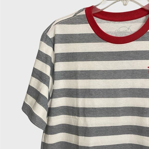 NWT Urban Outfitters Neon Riot Tokyo Stripe Tee Men Size M Short Sleeve Cotton - Picture 4 of 14